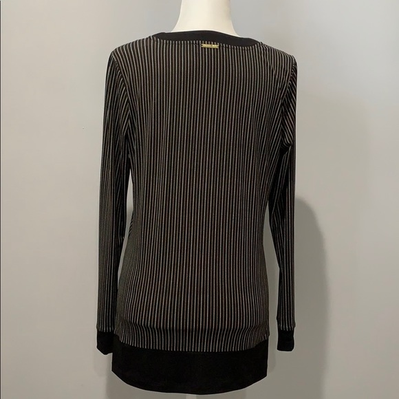Michael Kors Brown Long Sleeved Shirt Size Medium - Picture 4 of 9